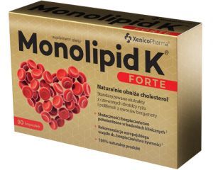 Monolipid K ® Forte - 30 kapsułek roślinnych Vcaps®