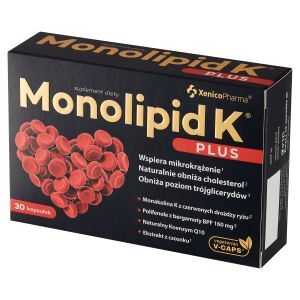 Monolipid K® Plus - 30 kapsułek Vcaps®