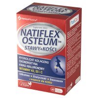 Natiflex Osteum, 60 kapsułek roślinnych Vcaps®