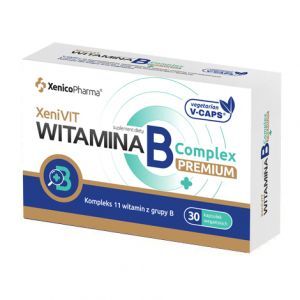 Witamina B Complex Premium 30 kaps. roślinnych Vcaps®
