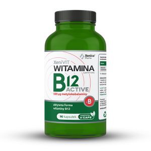 Witamina B12 Active, 90 kaps. Vcaps®
